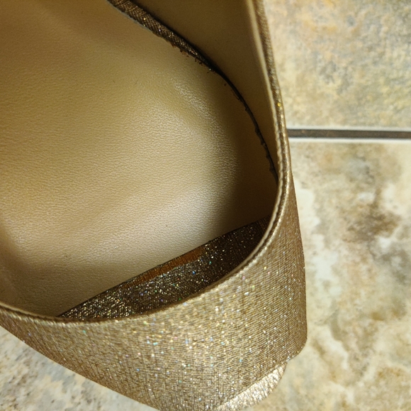 Sparkly Peep-Toe Pumps - Picture 6 of 7